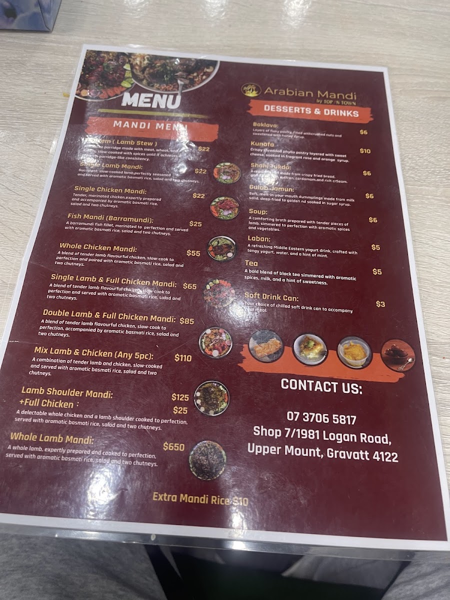 Menu Top In Town Upper Mt Gravatt-2