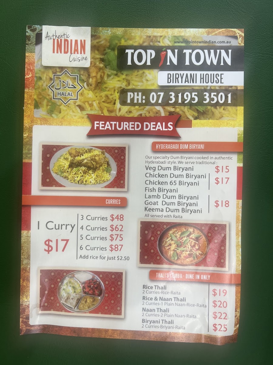 Menu Top In Town Upper Mt Gravatt-5