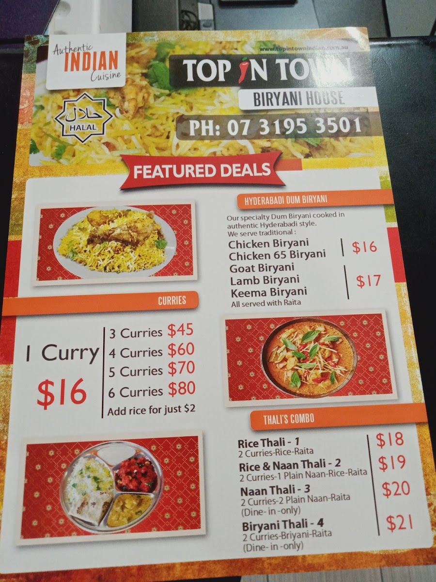 Menu Top In Town Upper Mt Gravatt-6