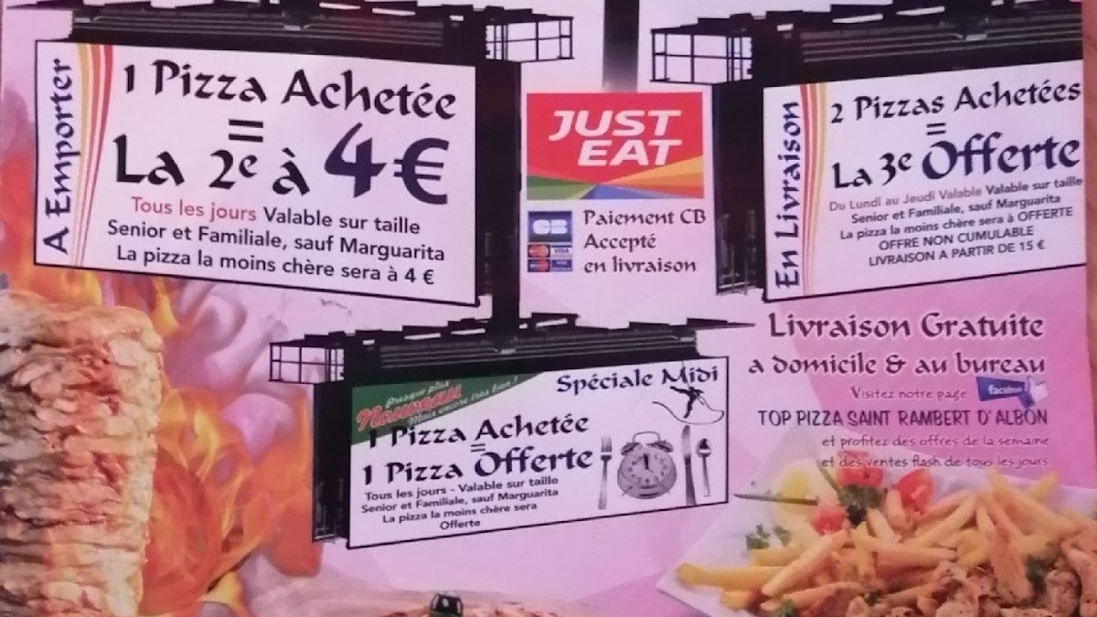 Menu Top Pizza 26-10