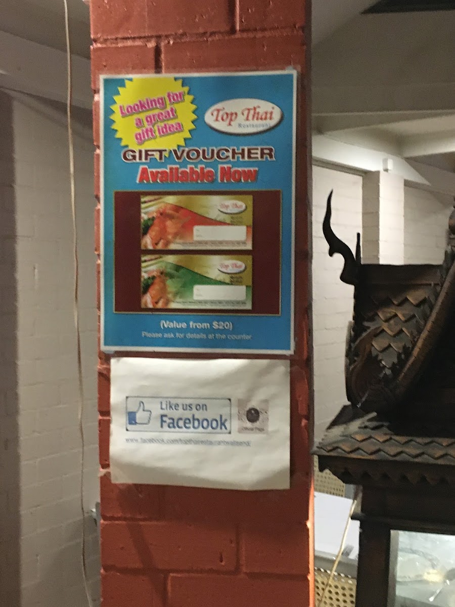 Menu Top Thai Restaurant (Wallsend)-4