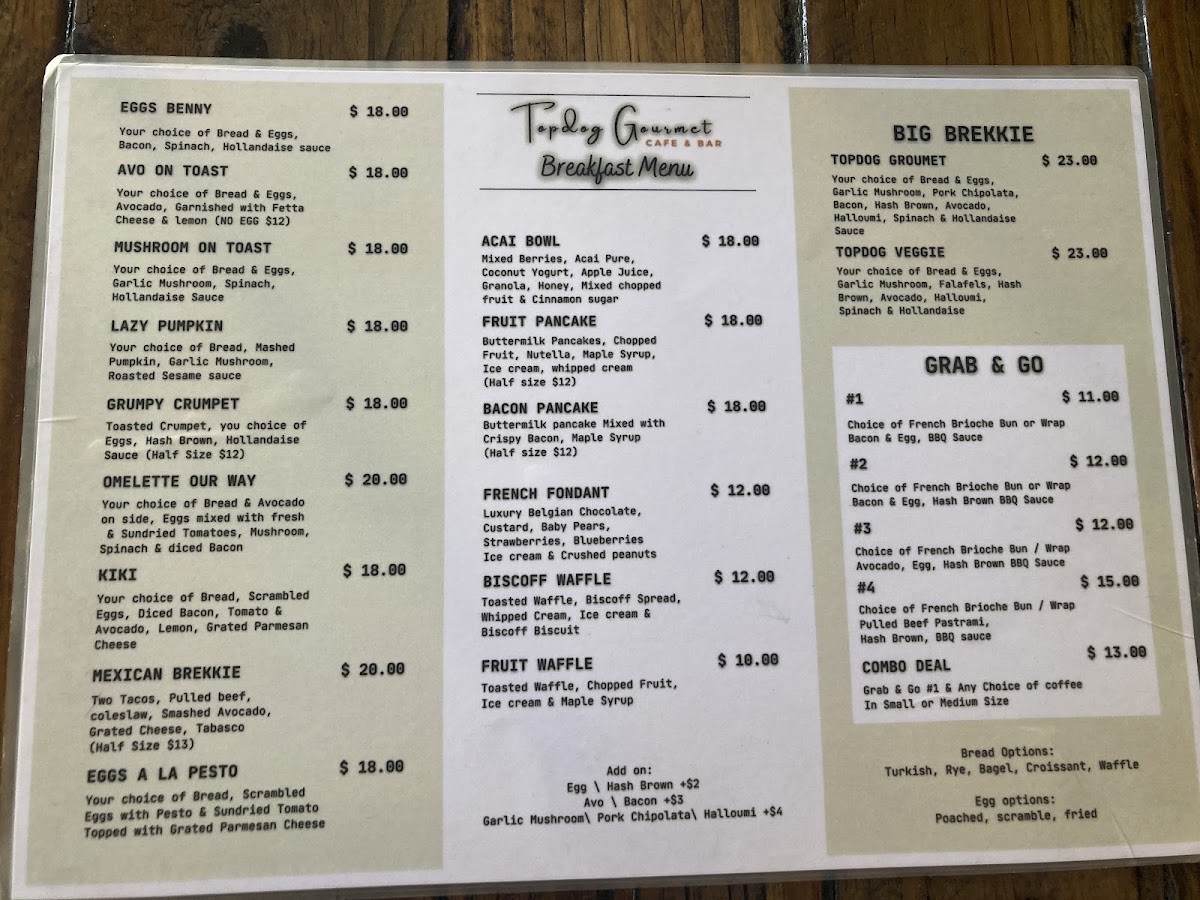 Menu Topdog Gourmet-9
