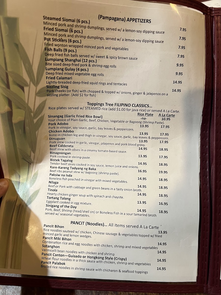 Menu Toppings Tree-5