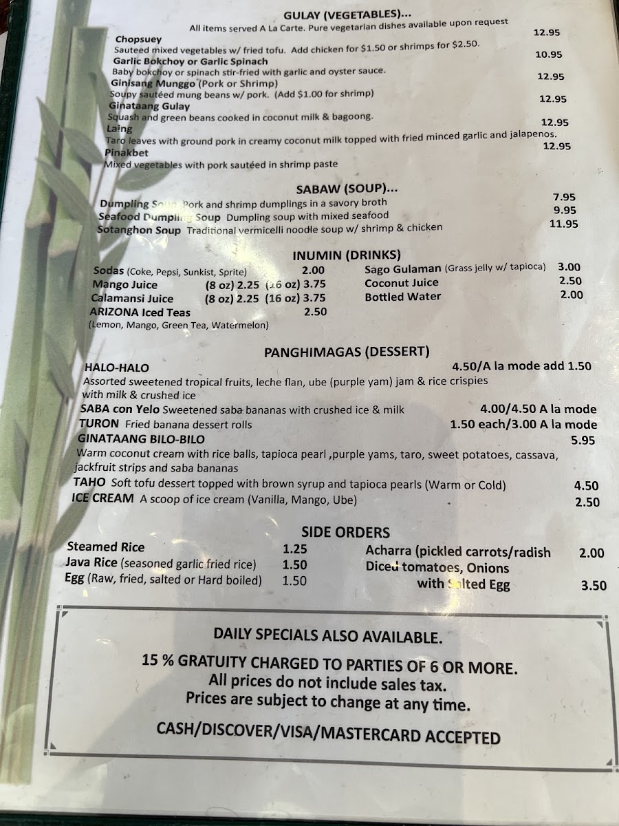 Menu Toppings Tree-9