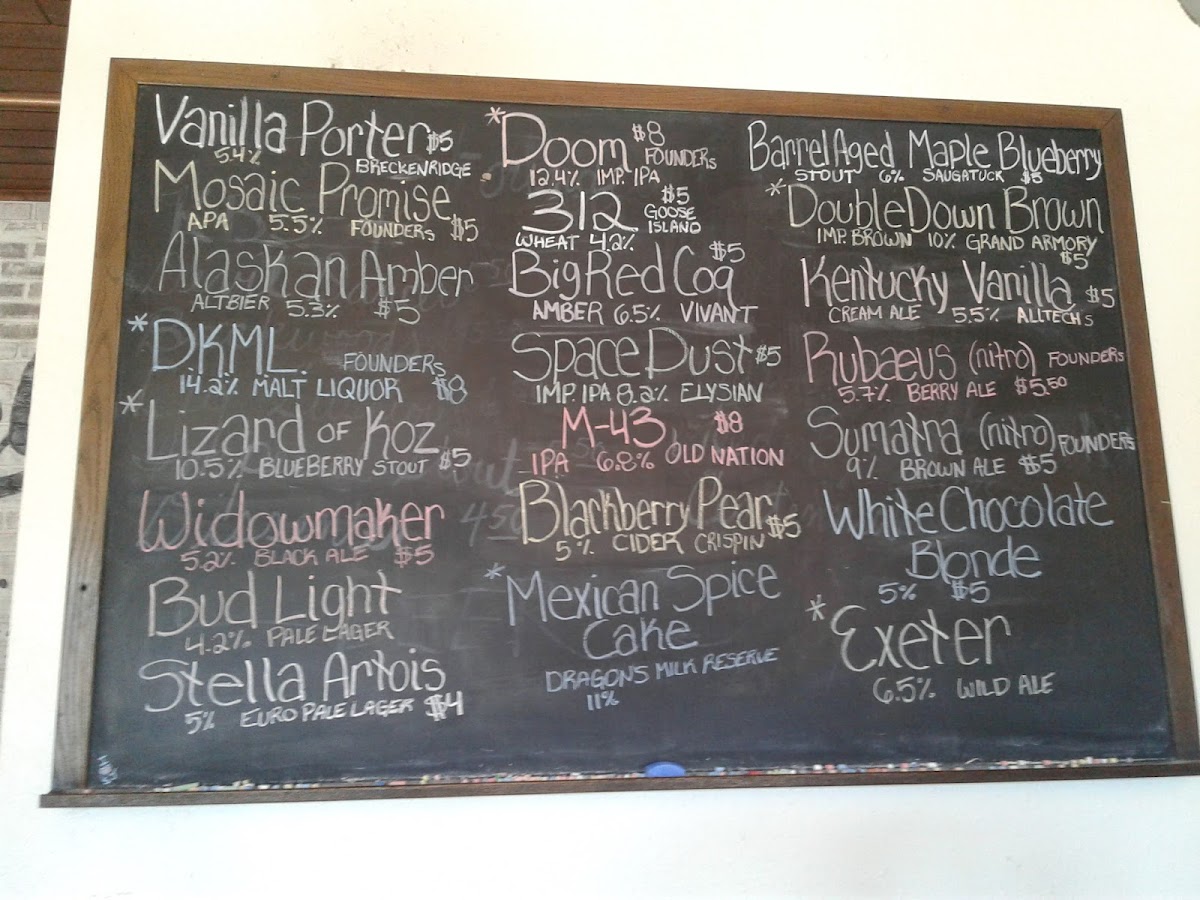 Menu Topshelf Liquor Bar & Pizza-6