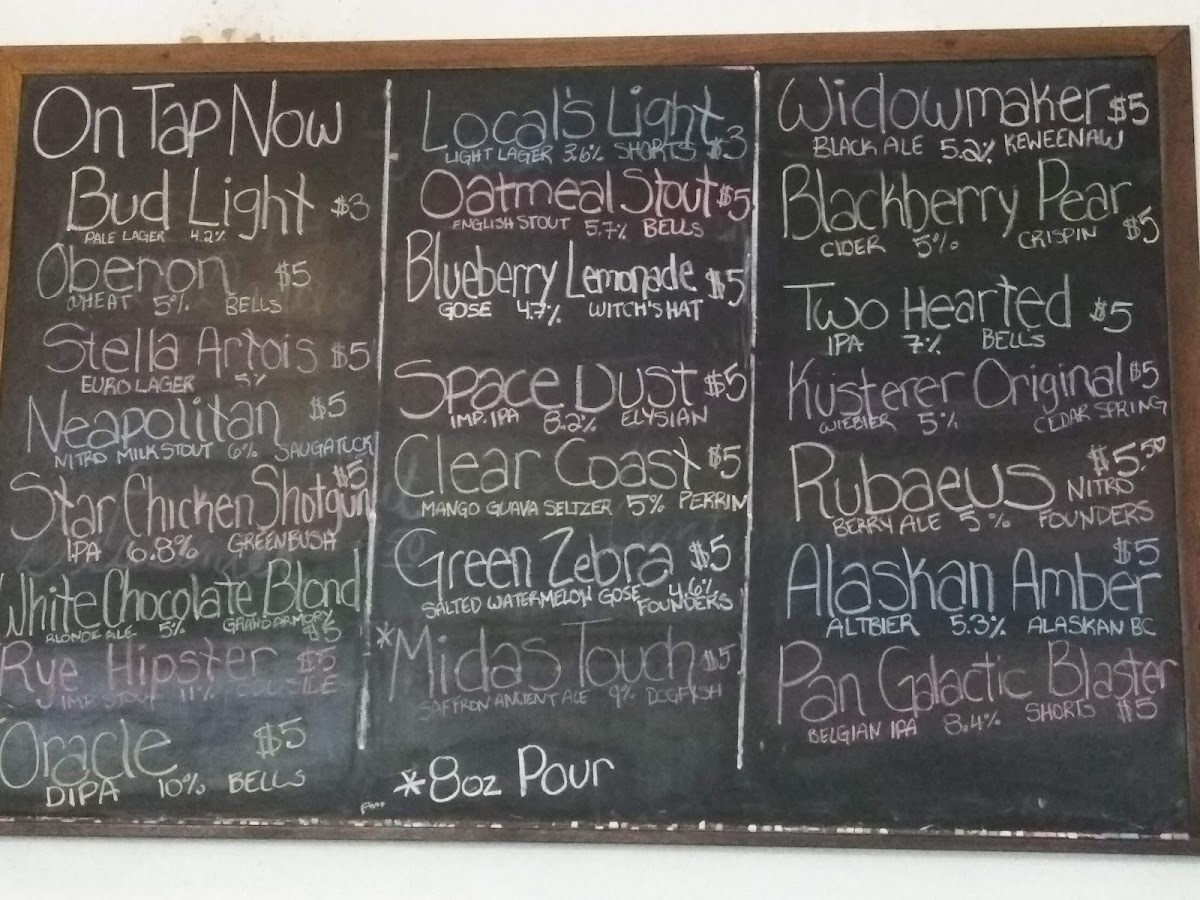 Menu Topshelf Liquor Bar & Pizza-7