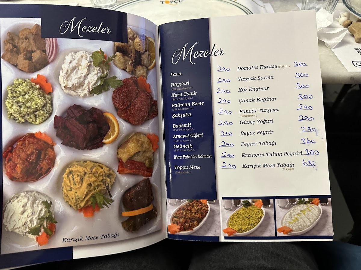 Menu Topçu Restaurant-5