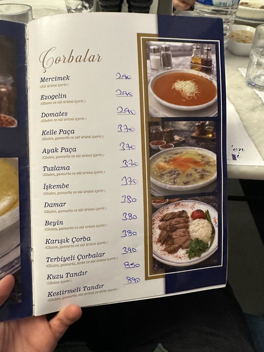 Menu Topçu Restaurant-8