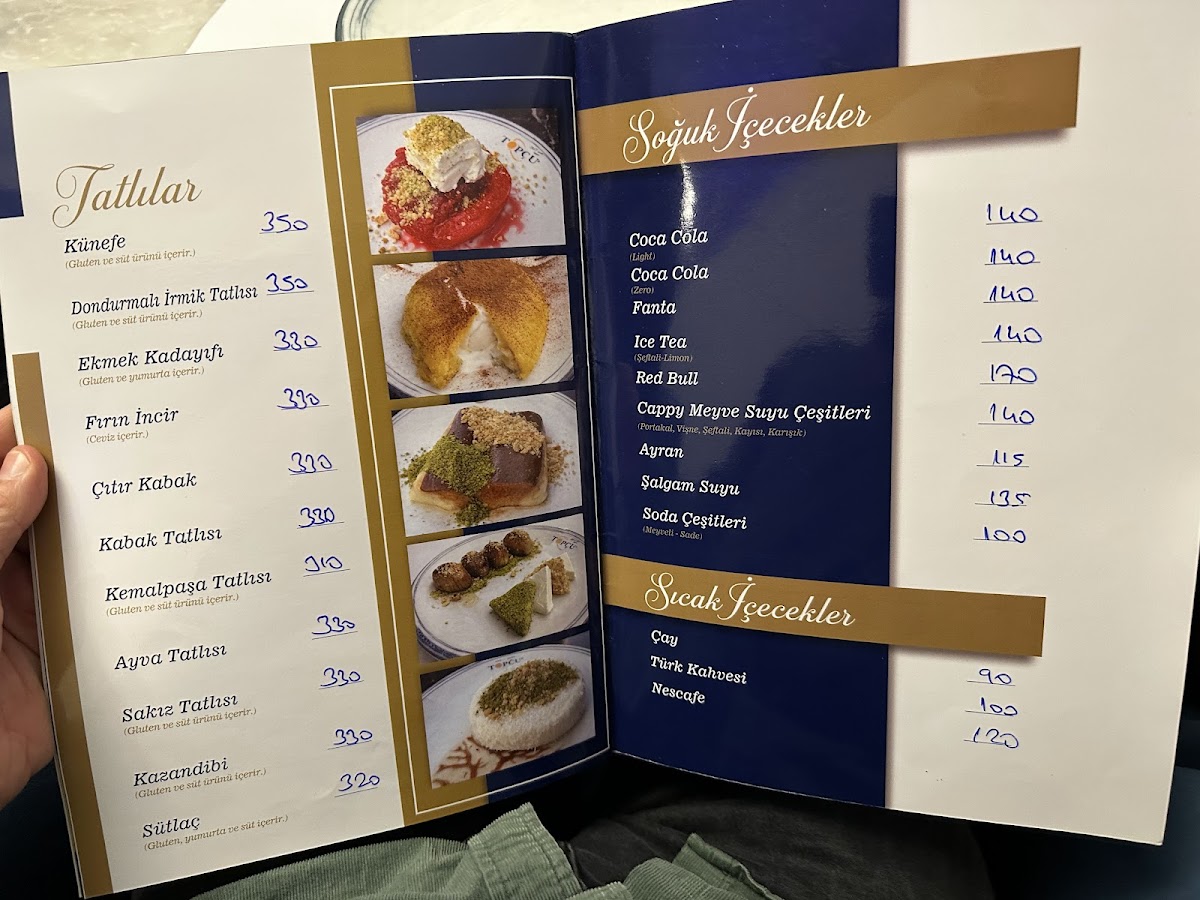 Menu Topçu Restaurant-9