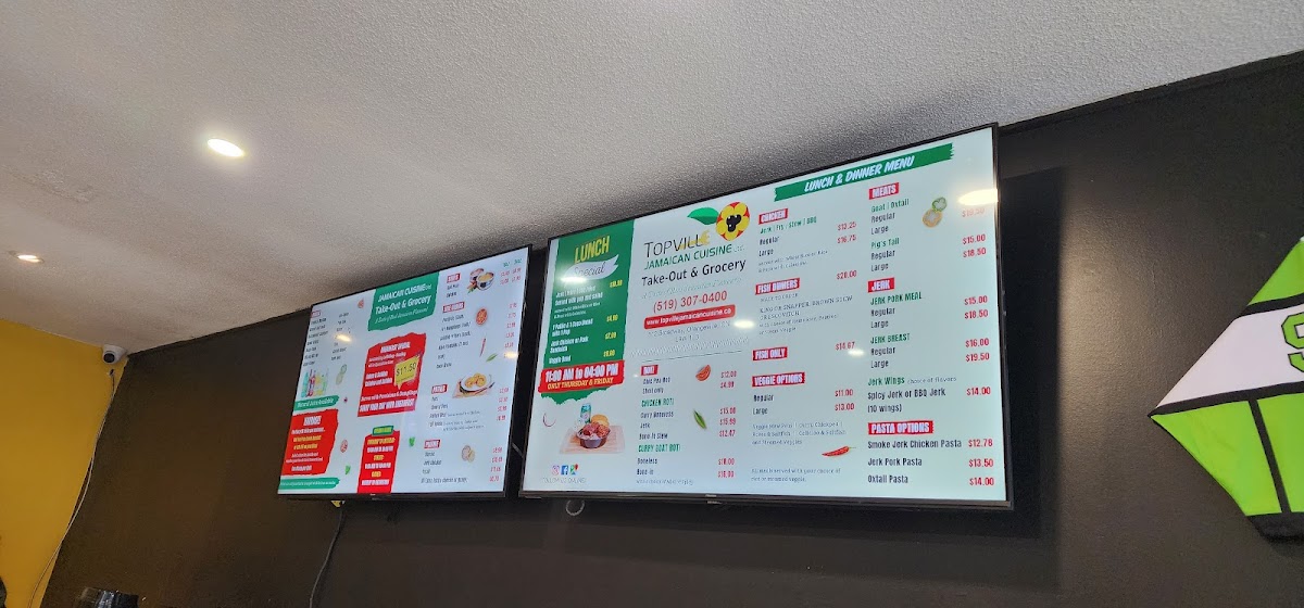 Menu Topville Jamaican Cuisine-9