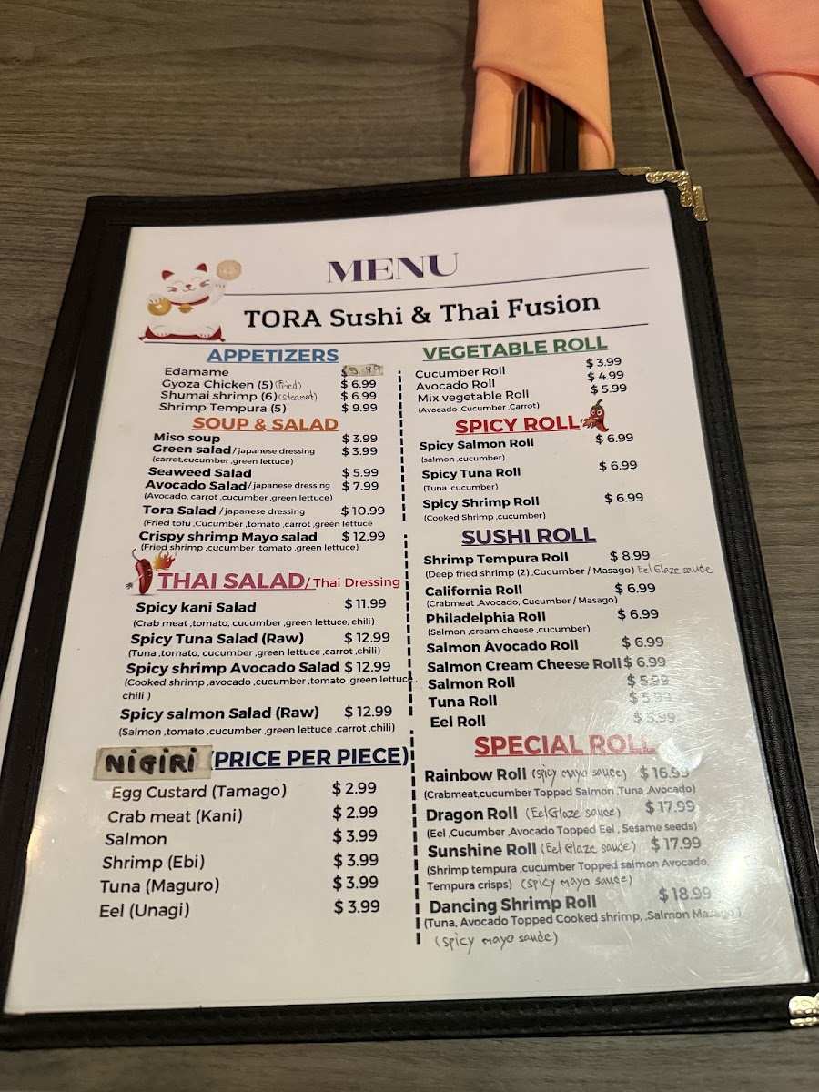 Menu Tora Sushi-10