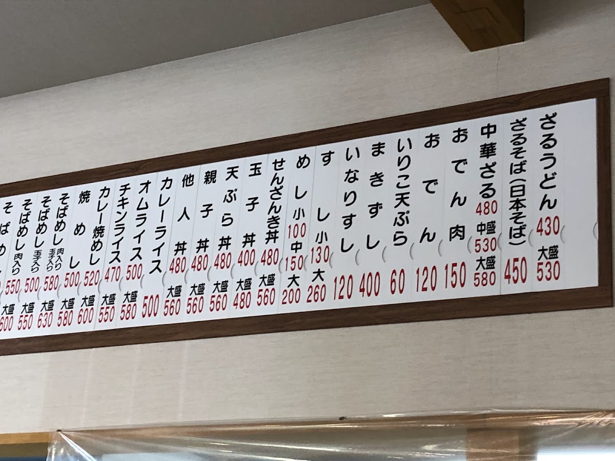 Menu Toraya-1