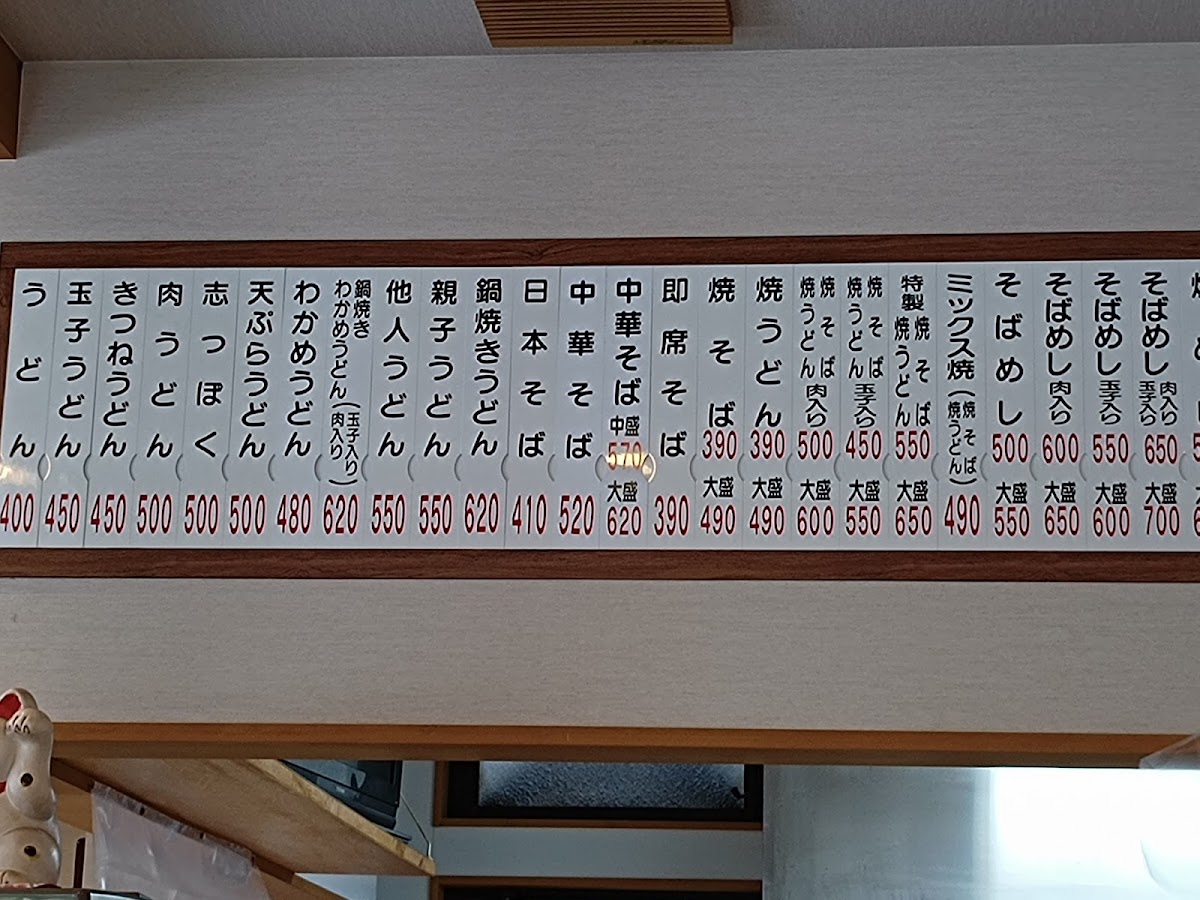 Menu Toraya-2