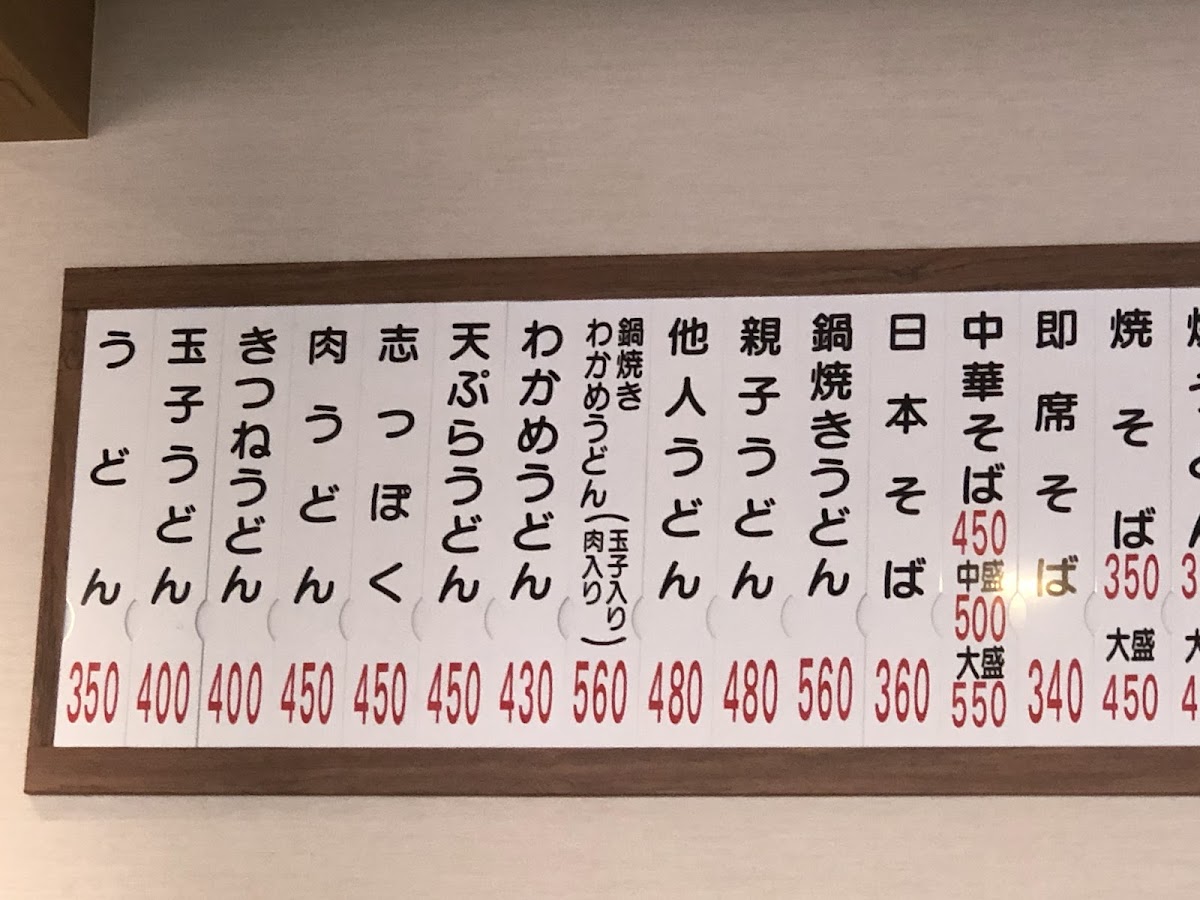Menu Toraya-4