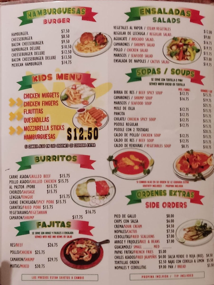 Menu Toro Bravo-3