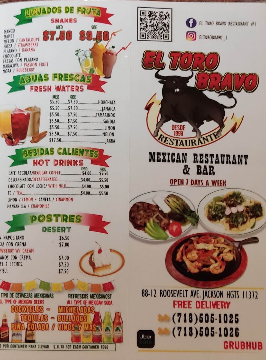 Menu Toro Bravo-6