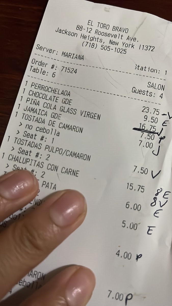 Menu Toro Bravo-9