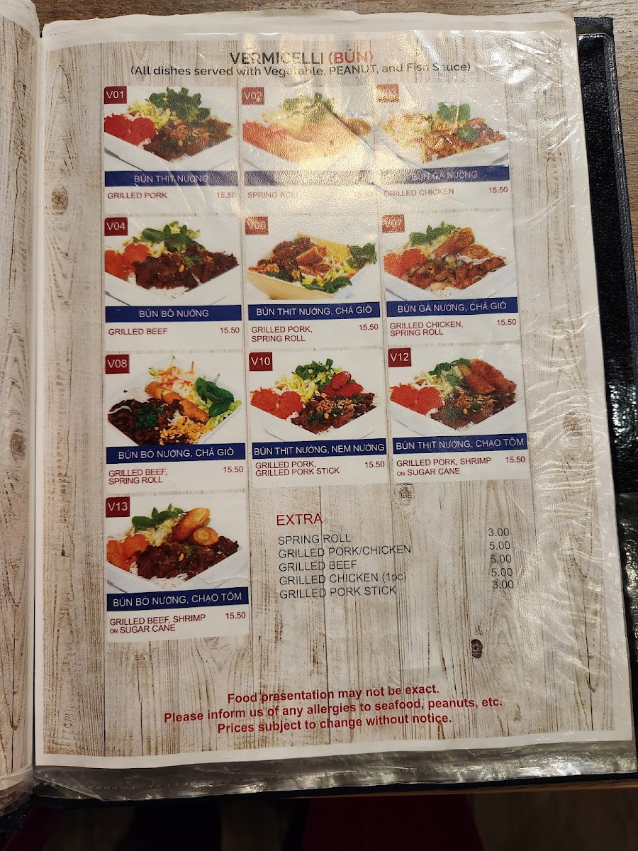 Menu Toronto Pho Hamilton-10