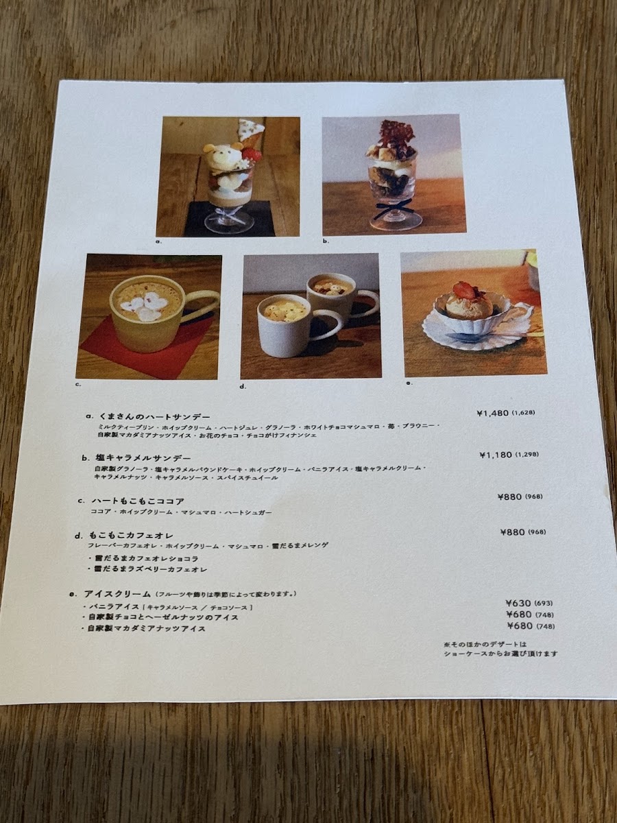 Menu Torse-9
