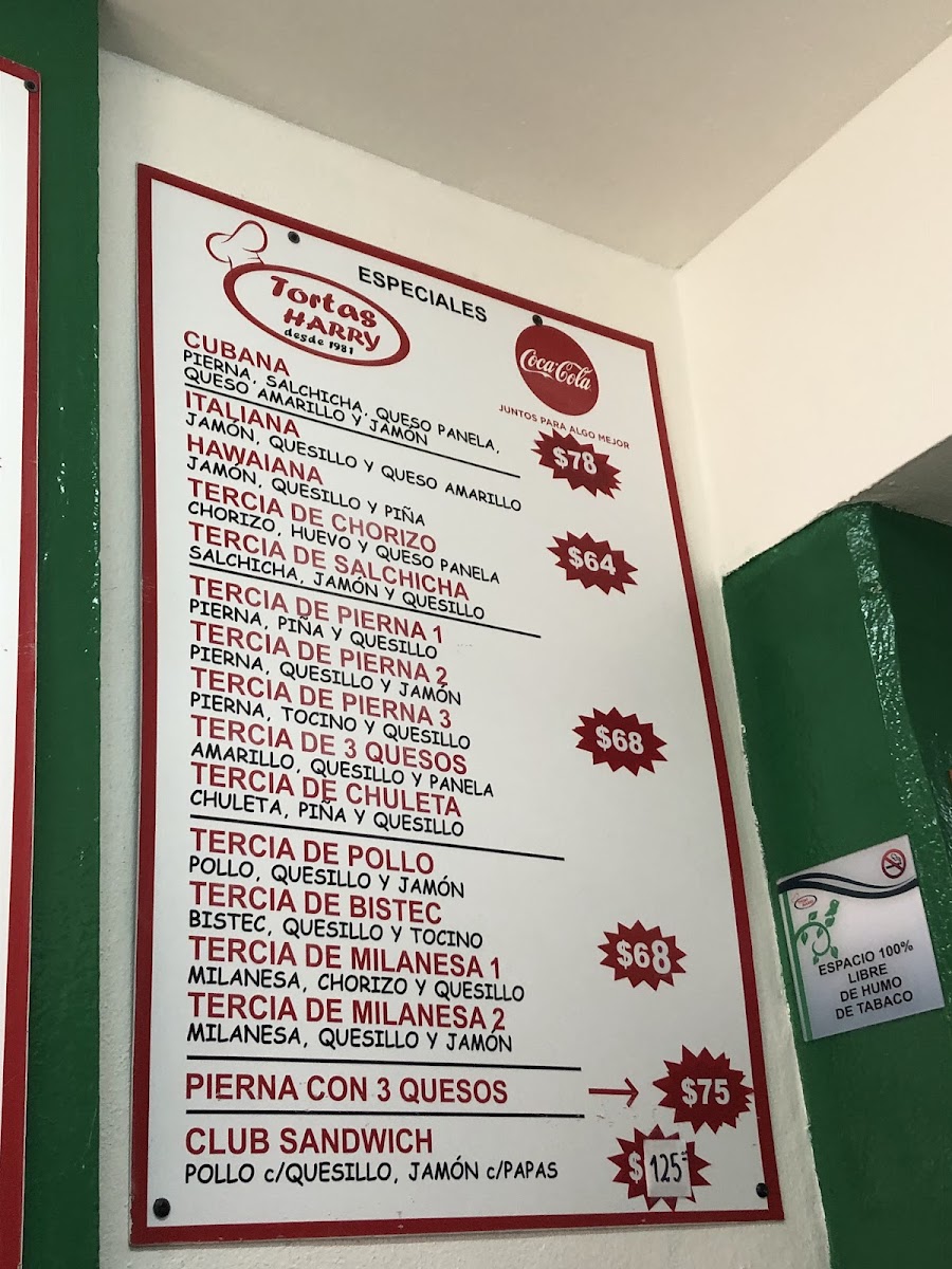 Menu Tortas 'harry'-1