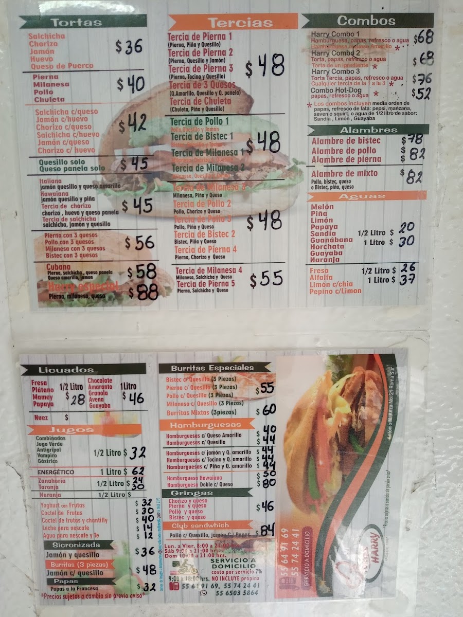 Menu Tortas 'harry'-5