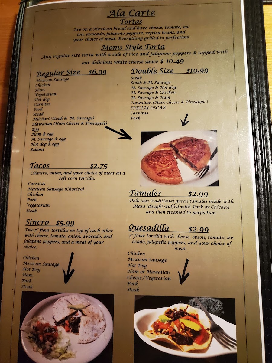 Menu Tortas Johann Mexican Grill-4