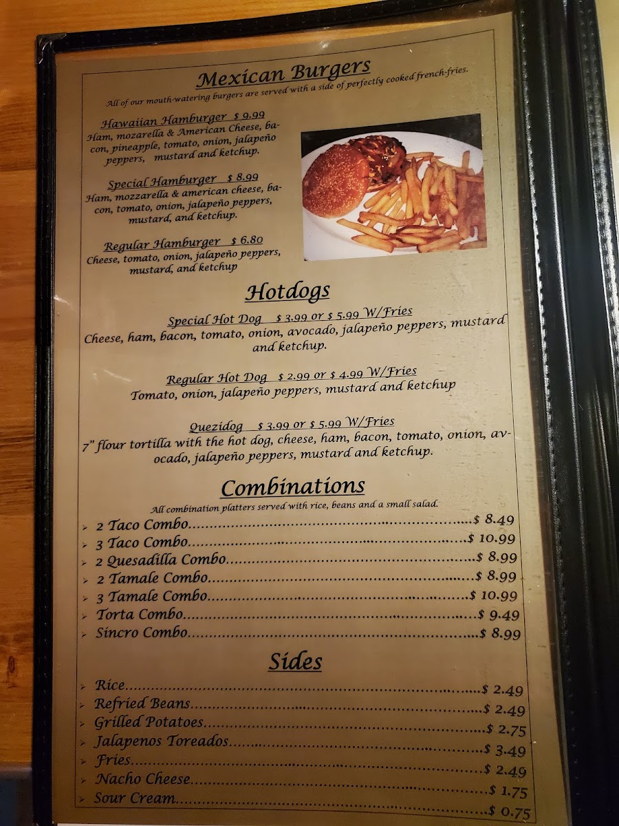 Menu Tortas Johann Mexican Grill-7