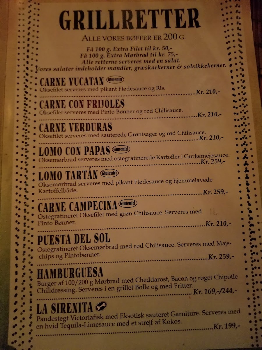 Menu Tortilla Flats, Vejle-3