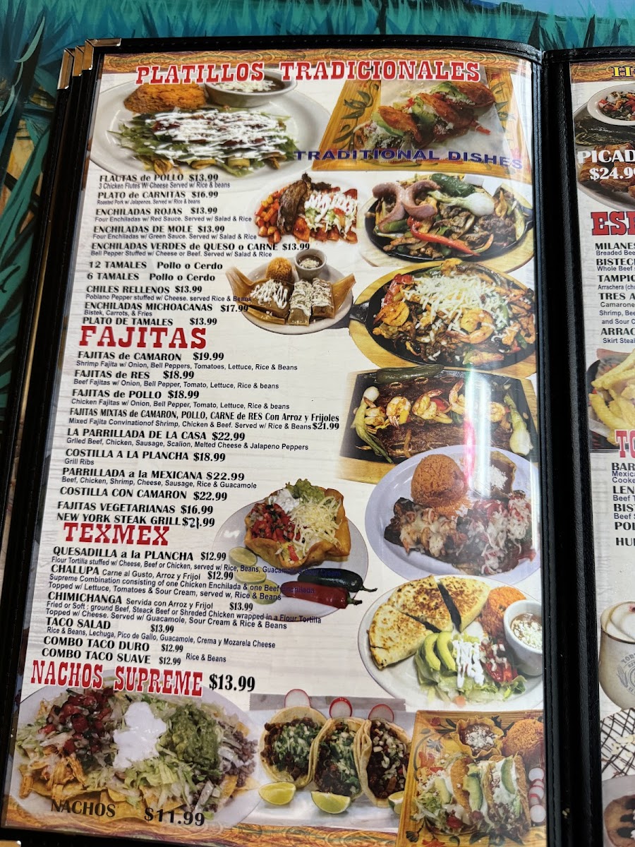 Menu Tortilleria El Progreso Mexican Restaurant-10