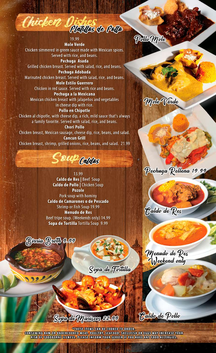 Menu Tortilleria El Progreso Mexican Restaurant-4