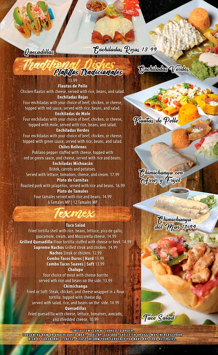 Menu Tortilleria El Progreso Mexican Restaurant-6