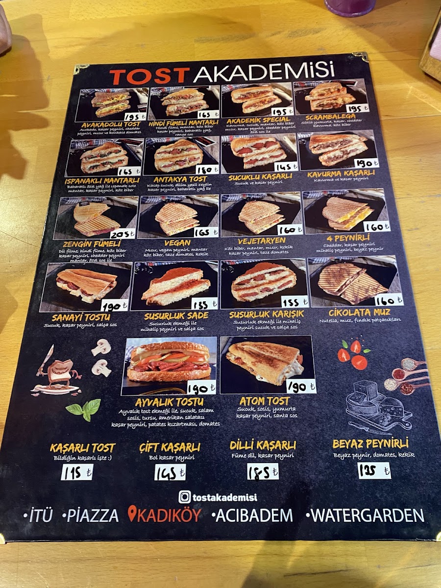Menu Tost Akademisi-1