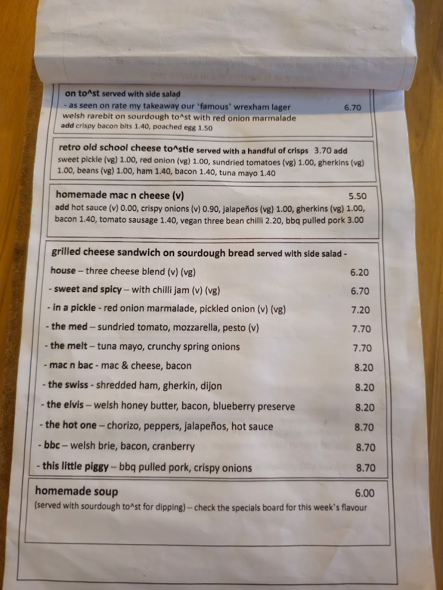 Menu To^st (Toast) Cafe And Deli-1