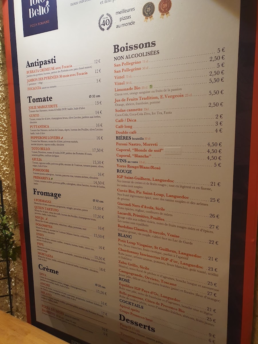 Menu Toto Bello Pizzas-8