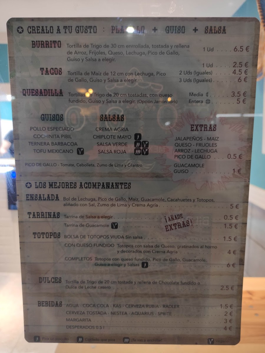 Menu Totopo Barakaldo Mexican Food-3