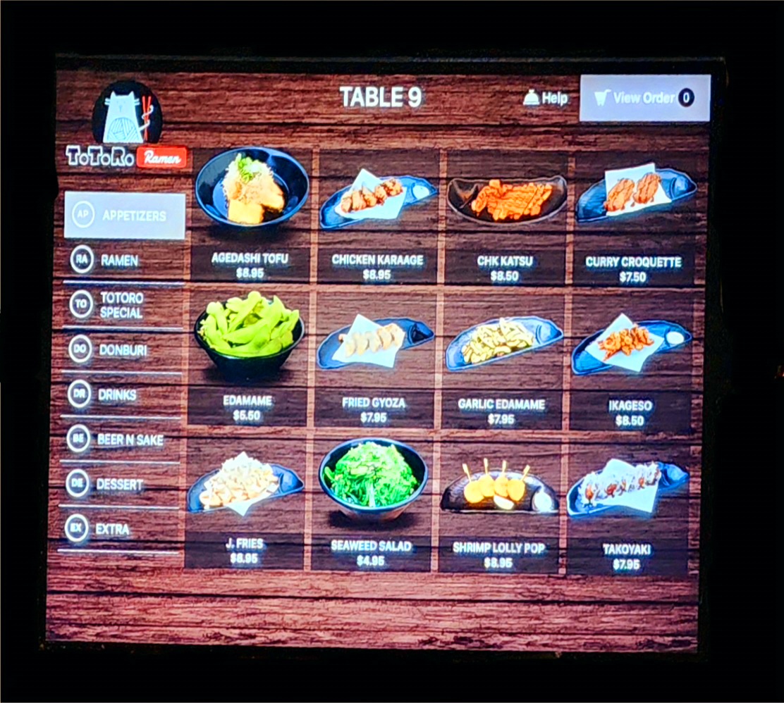 Menu Totoro Ramen-6