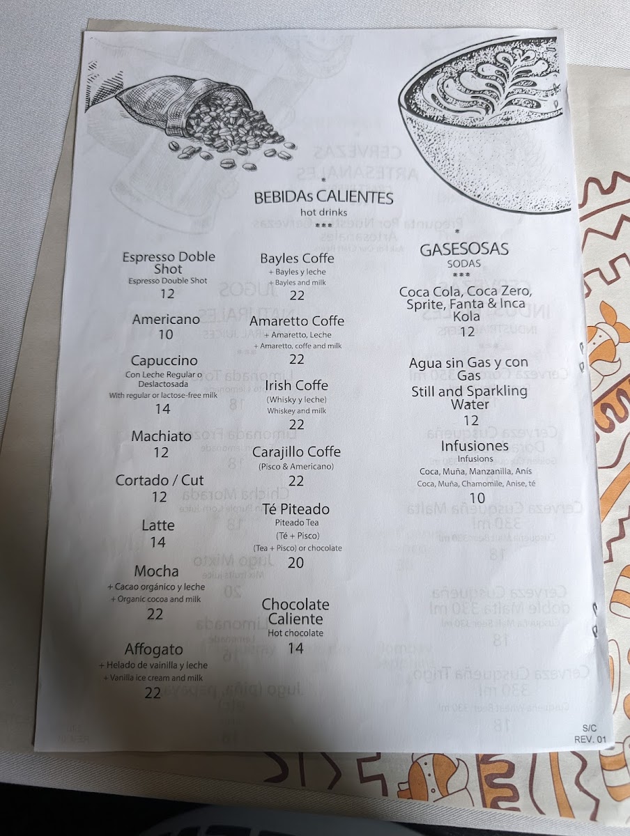 Menu Toto's House-9