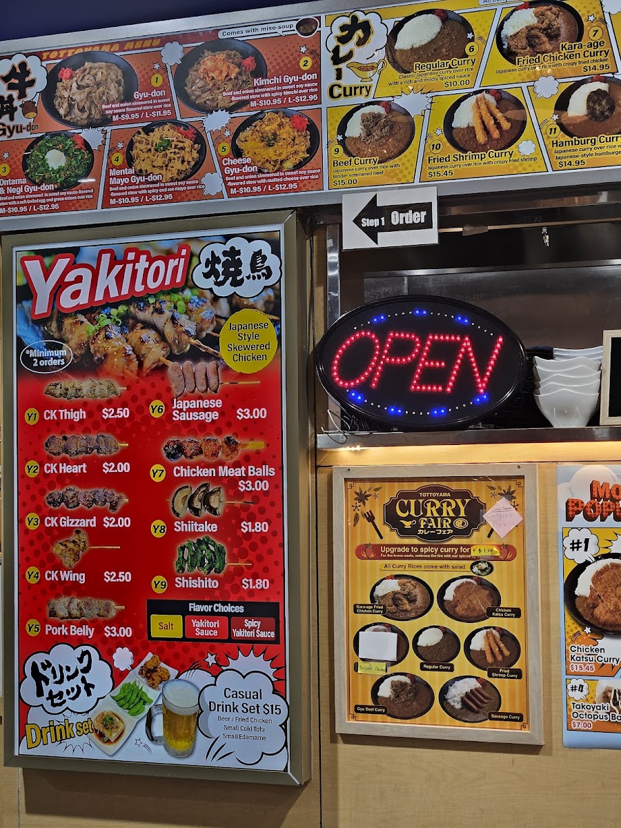 Menu Totto Yama-3