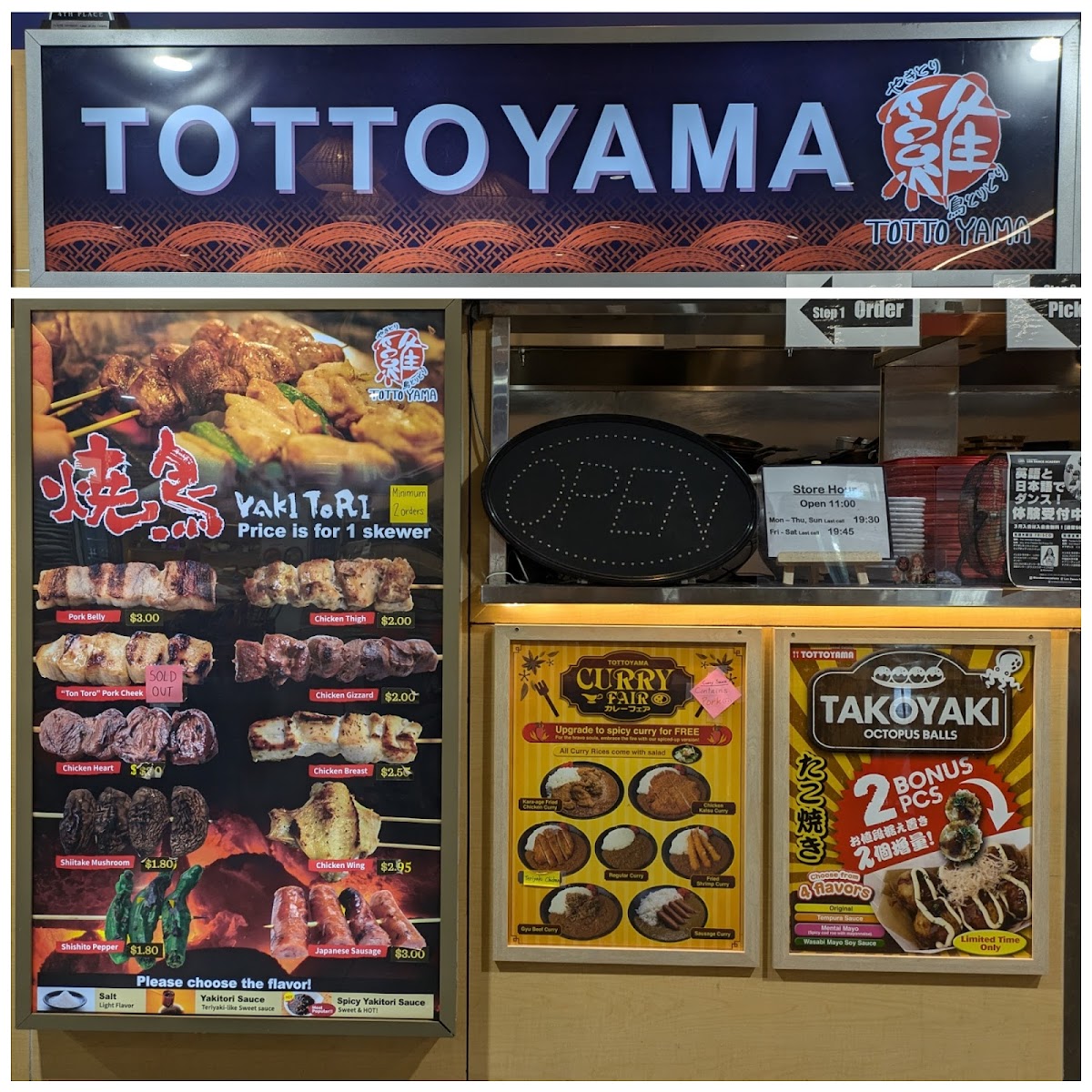 Menu Totto Yama-9