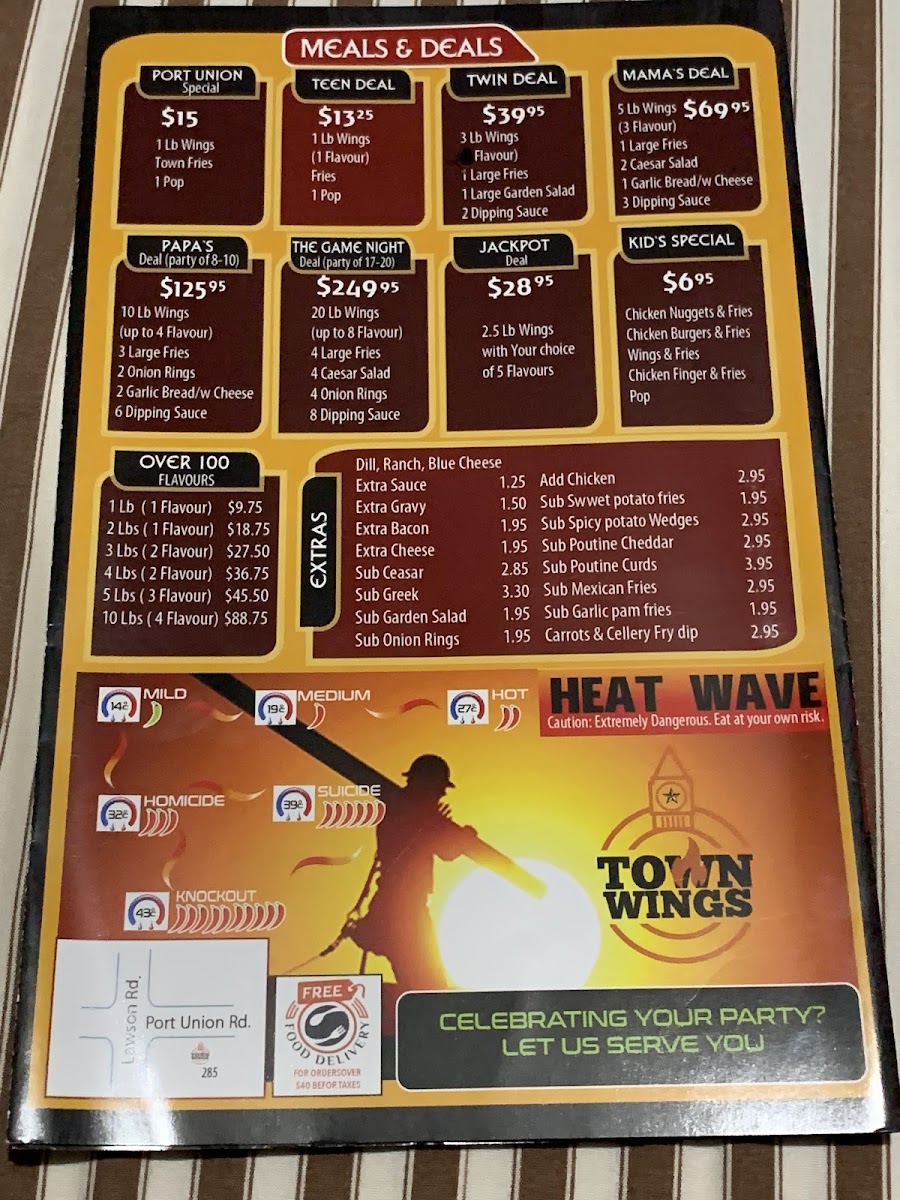 Menu Town Wings-7