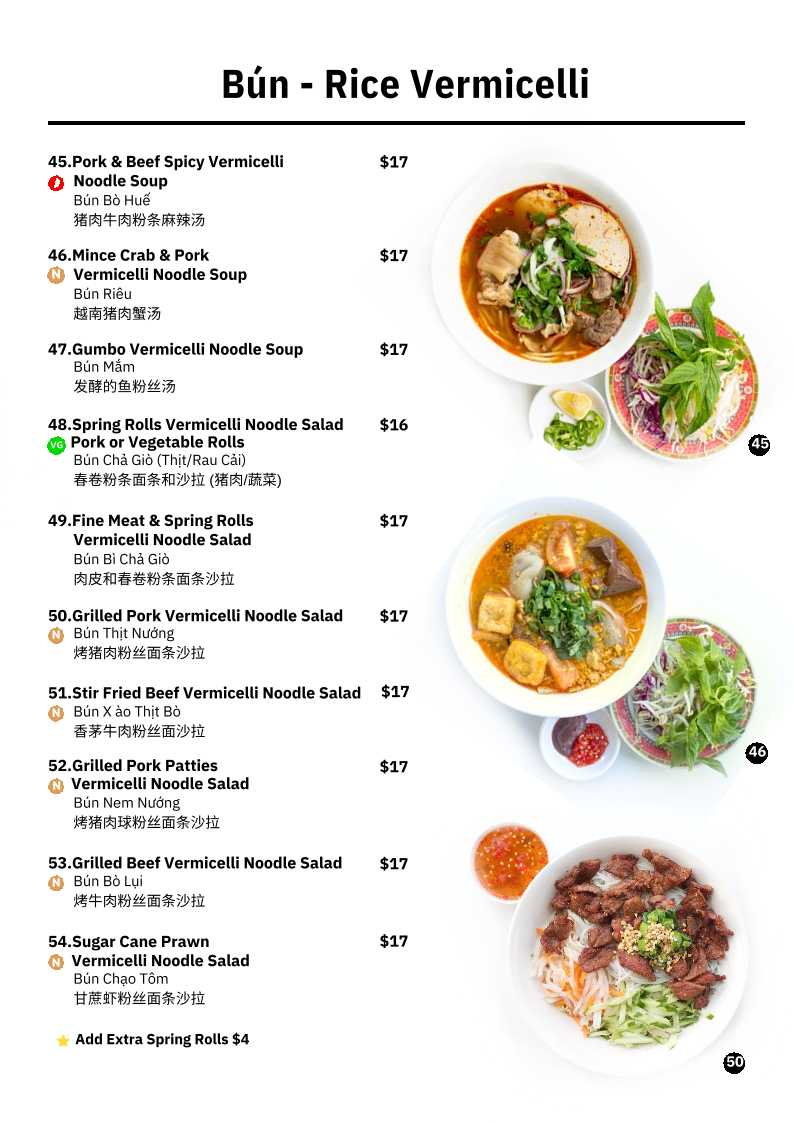 Menu Trà Vinh Vietnamese Restaurant-4