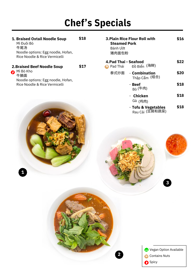 Menu Trà Vinh Vietnamese Restaurant-7