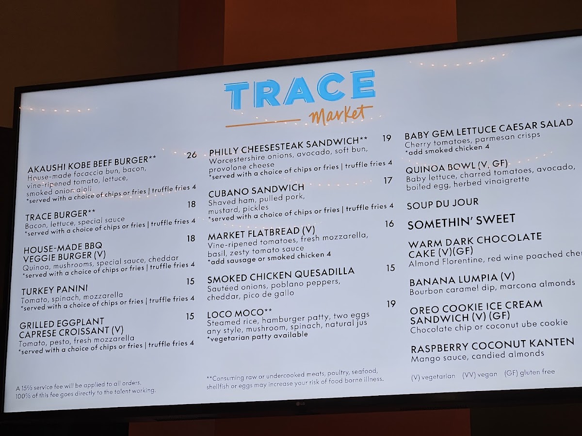 Menu Trace Market-1