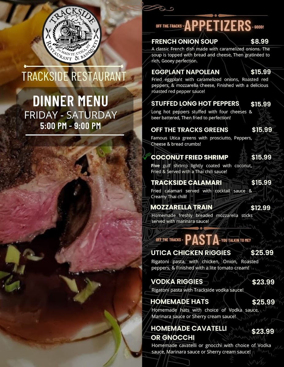Menu Trackside Restaurant-1