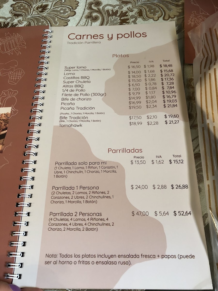 Menu Tradición-8