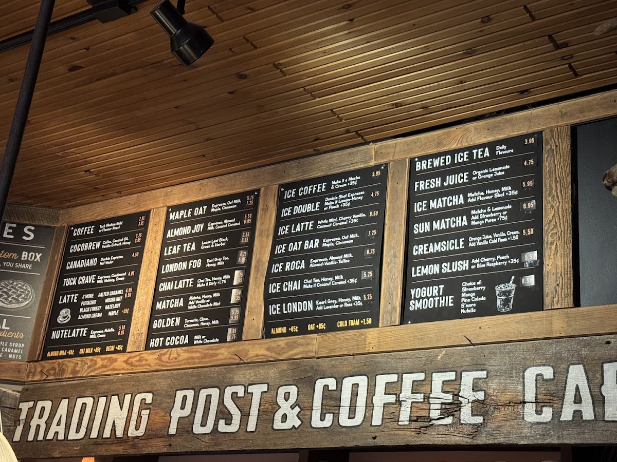 Menu Trading Post Cabin-6