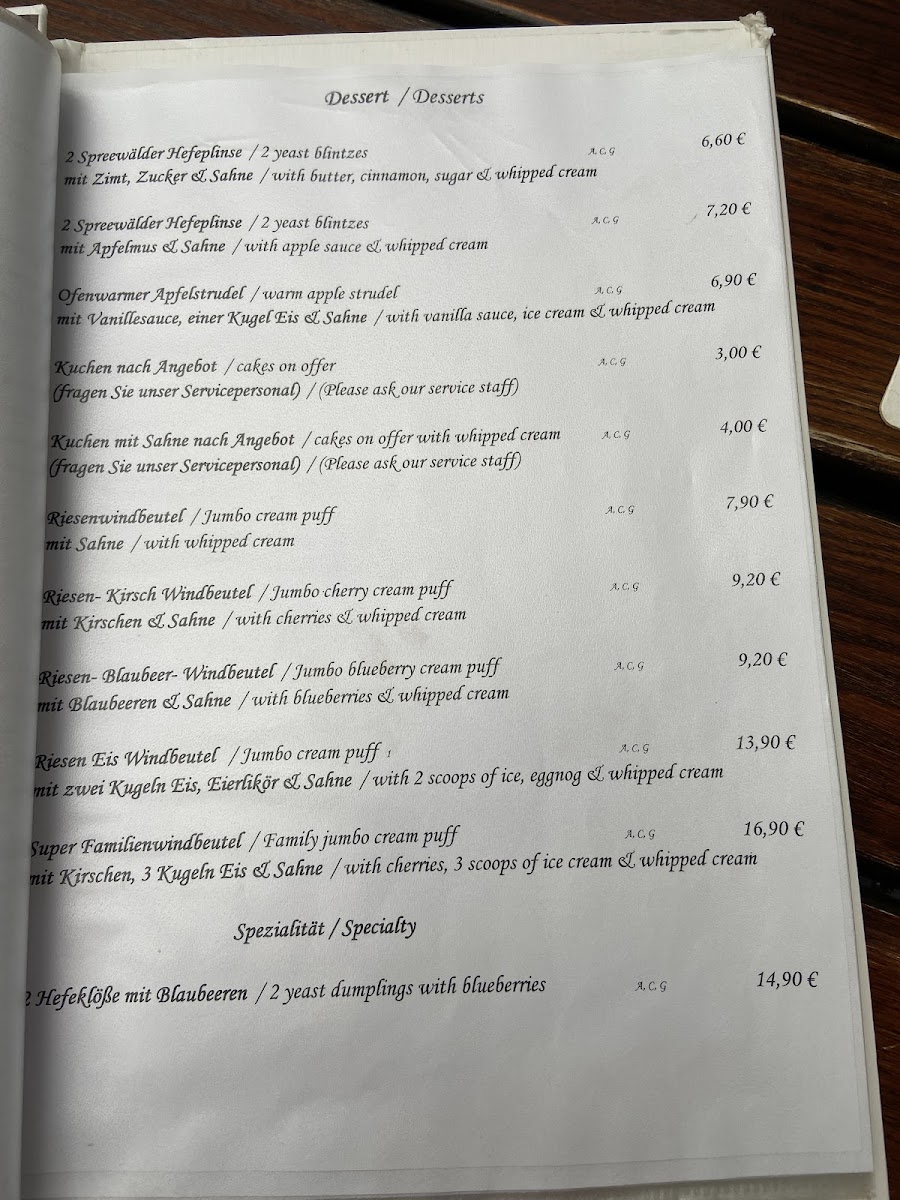 Menu Traditionsgasthaus Zum Grünen Strand Der Spree-8