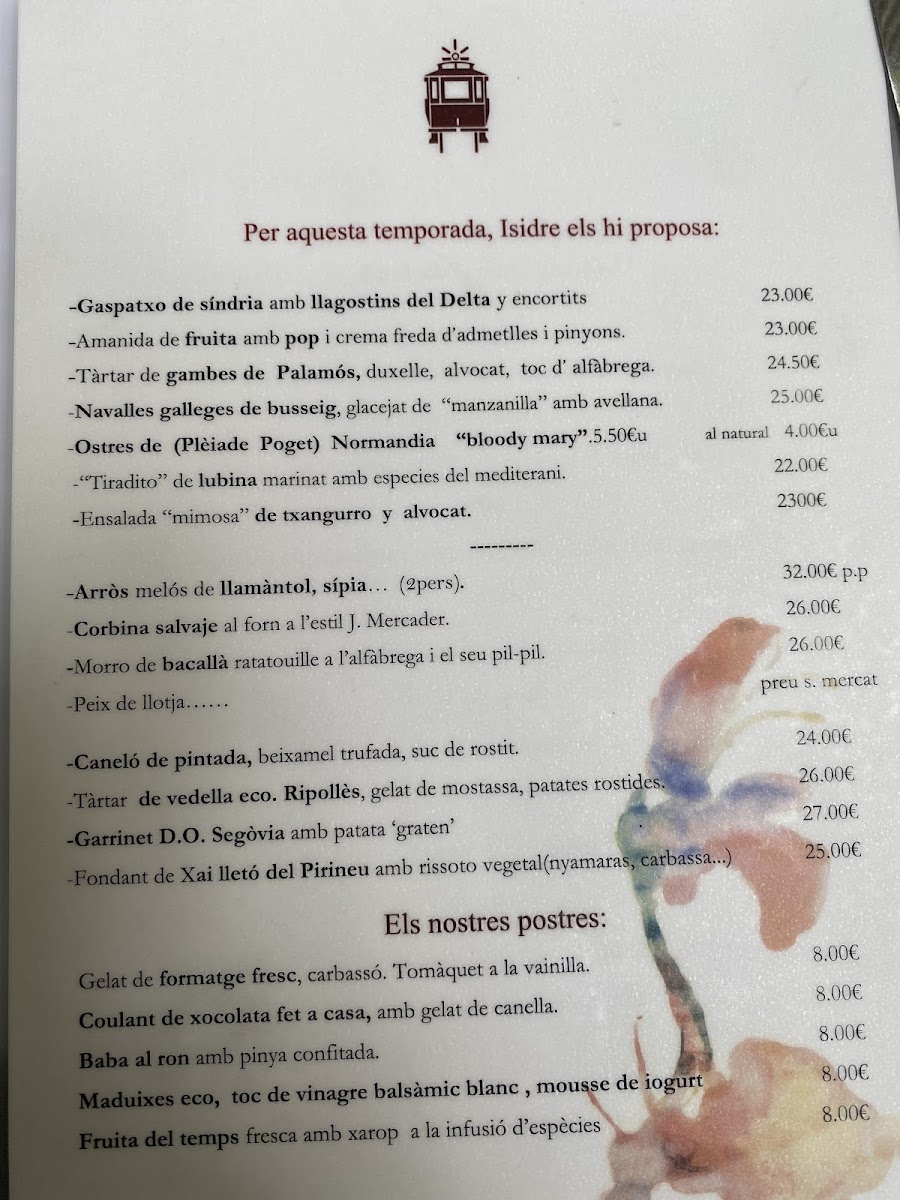 Menu Tram-Tram-5