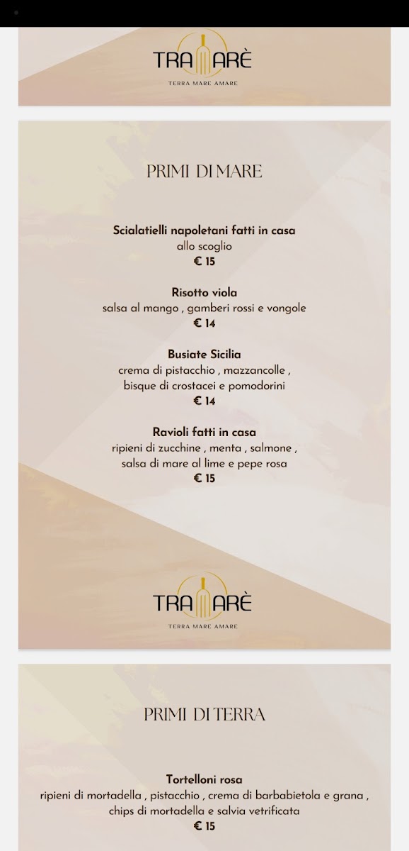Menu Tramarè Ristorante-3