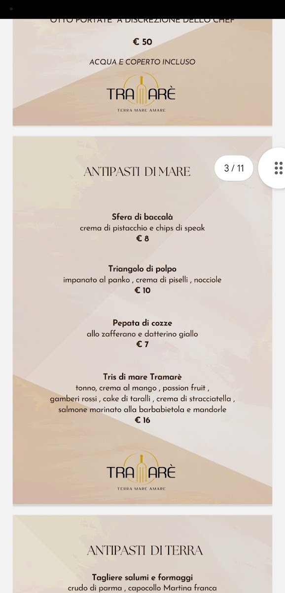 Menu Tramarè Ristorante-5